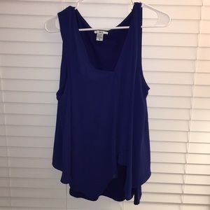 Blue tank by Bar III